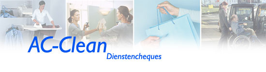 Poets en strijkdienst met dienstcheques: AXI Clean & AC-CLEAN